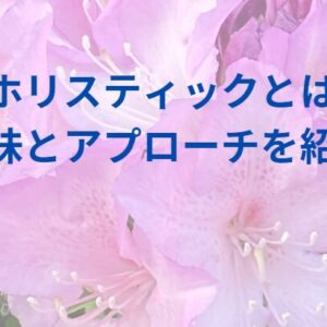 ホリスティックとは？意味とアプローチを紹介